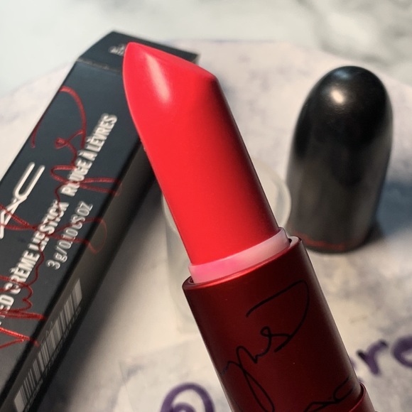 VIVA GLAM MILEY CYRUS AMPLIFIED CREME Lipstick MAC - Picture 6 of 13